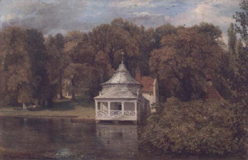 John Constable The Quarters behind Alresford Hall oil painting image